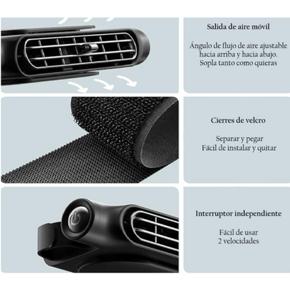 Ventilador para asiento de automóvil